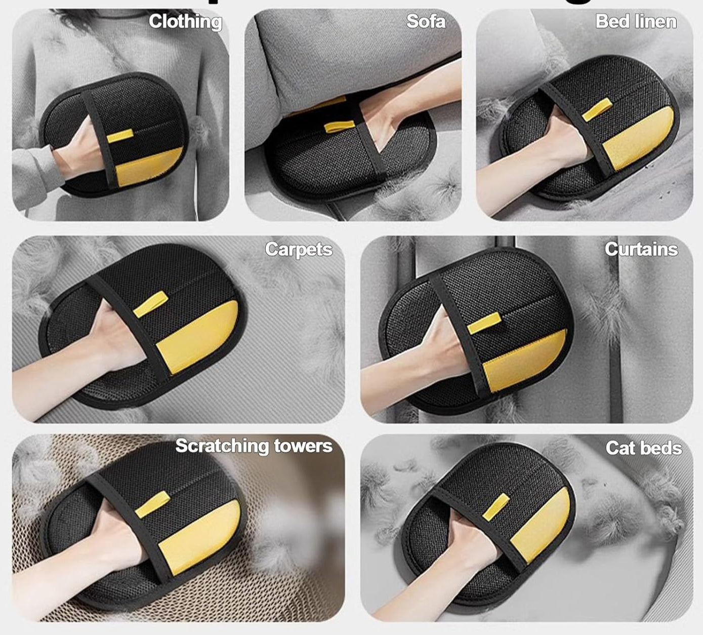 Pet Hair Removal Mitt 🐾